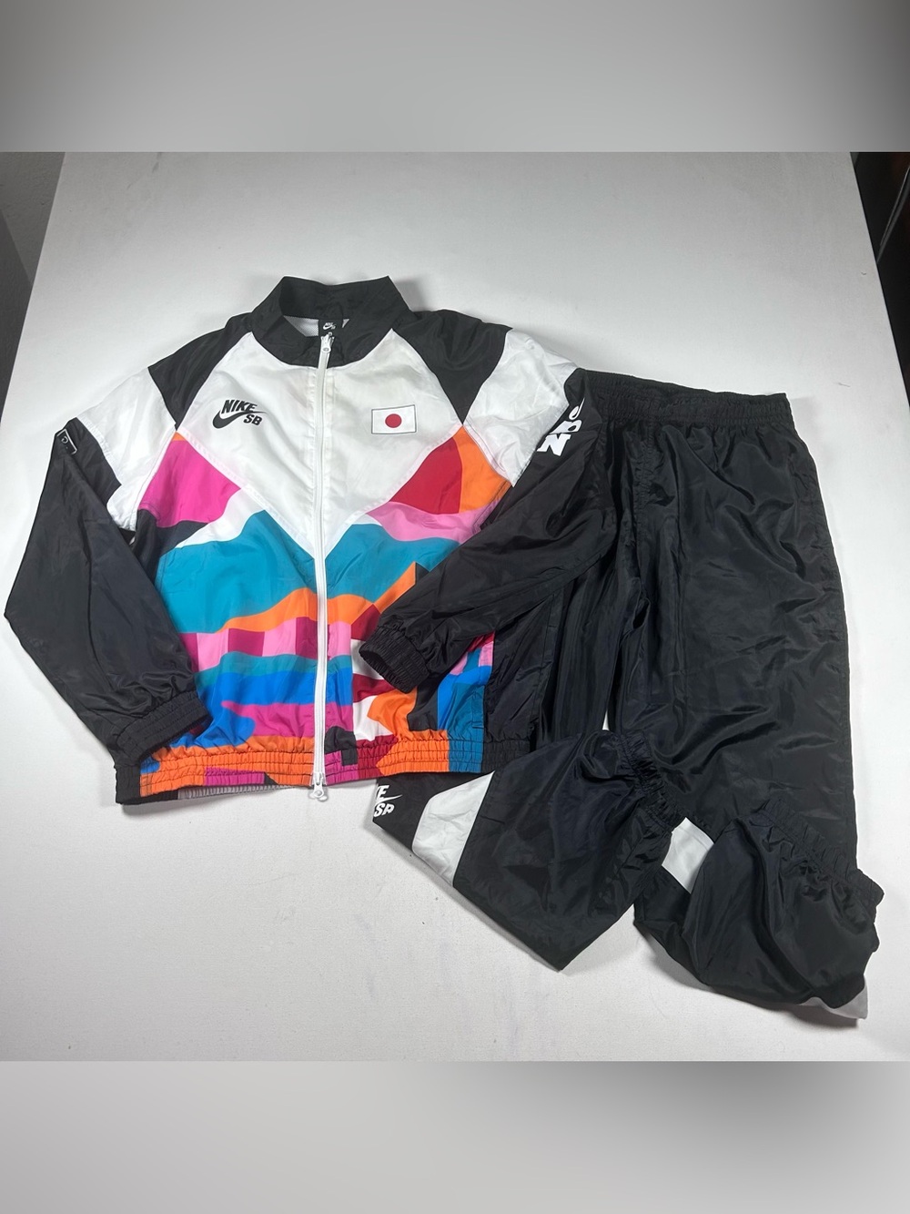 Nike SB x Parra Olympic Japan Track Suit Multi-Color Size Medium Mens